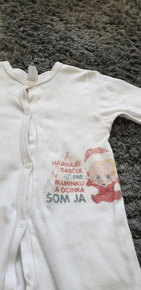 Vianočný pyžamový overal č.62, 62