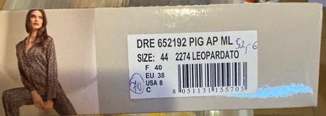 Dámske pyžamo, lormar,38 / m