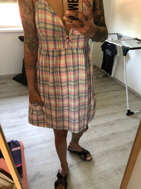 Element šaty bledoružové, m