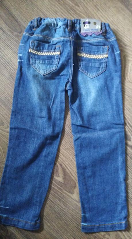 Tenké riflové nohavice, disney,98