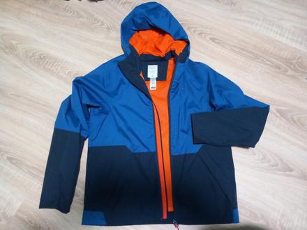 Prechodná outdoor bunda, decathlon,164