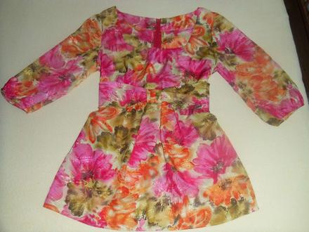 Letna bluzka z kvietkovanej latky, s