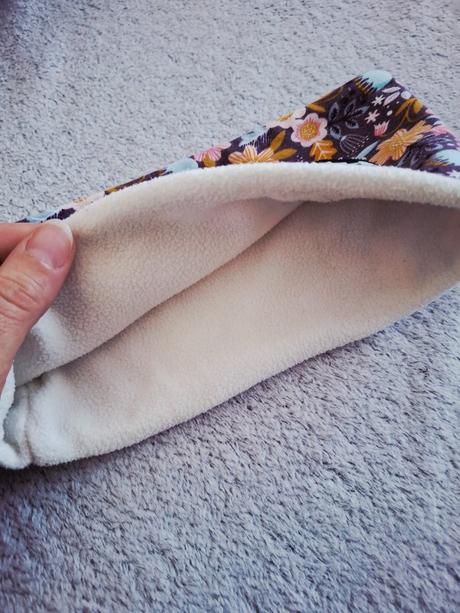 Zateplená čelenka, zn. huhu,