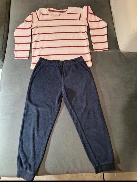 2x teplé pyžamko 110-116, lupilu,110