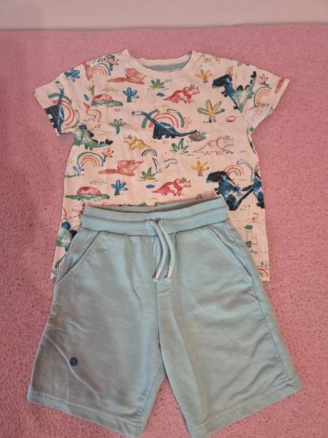 Tričko +šortky, f&f,110