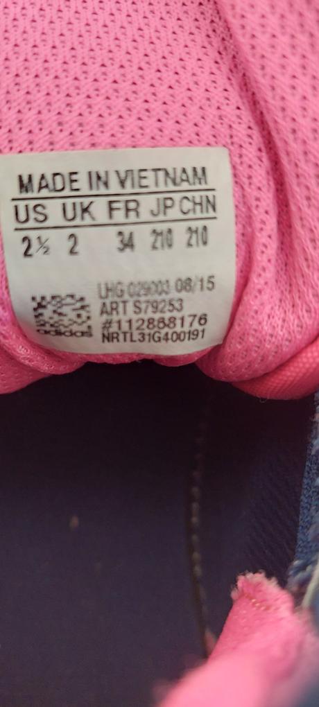 Kotnikove tenisky, adidas,34