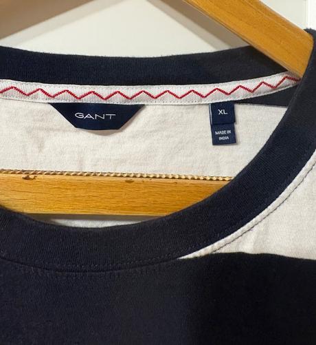 Gant páskované tričko xl, gant,xl