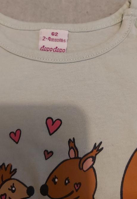 Tričko veverička 62, dopodopo,62