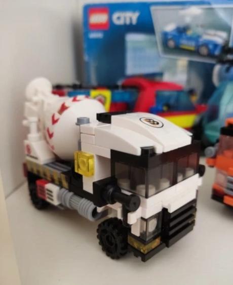 Stavebnica domiešavač 108pcs,