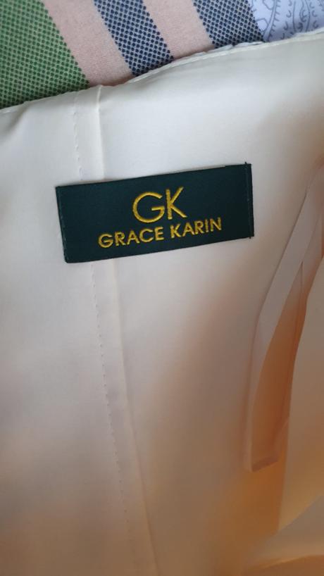 Krémové krajkové šaty, grace,36