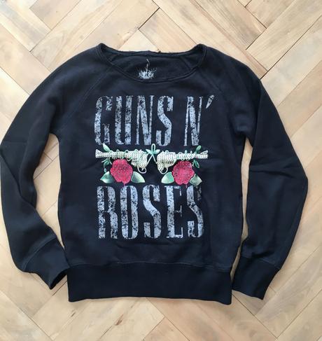 Mikina guns and roses, h&m,s