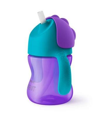 Avent scf796/02 fľaša so slamkou 200ml, 9m+, avent