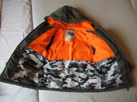 Krásna teplá vetrovka,    3-4 roky, f&f,104