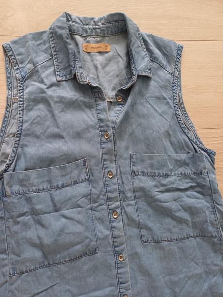 Košelová vesta m/ pull&bear, pull&bear,m