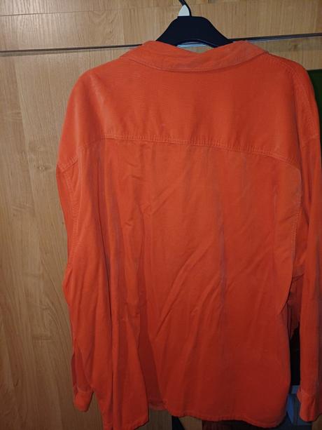 Dámska oranžová košeľa xxxl, xxxl