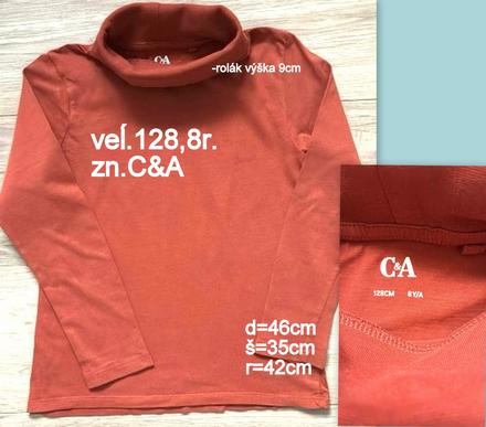Rolák veĺ.128, zn.c&a, c&a,128