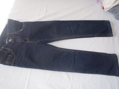Tmavomodré rifle, denim,104