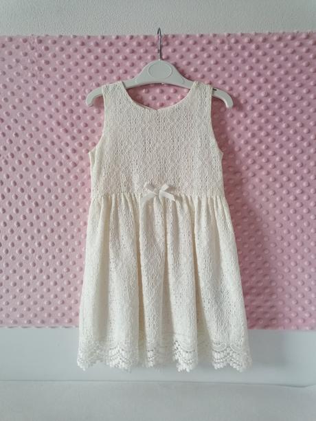 Krajkove šaty 98/104, h&m,98