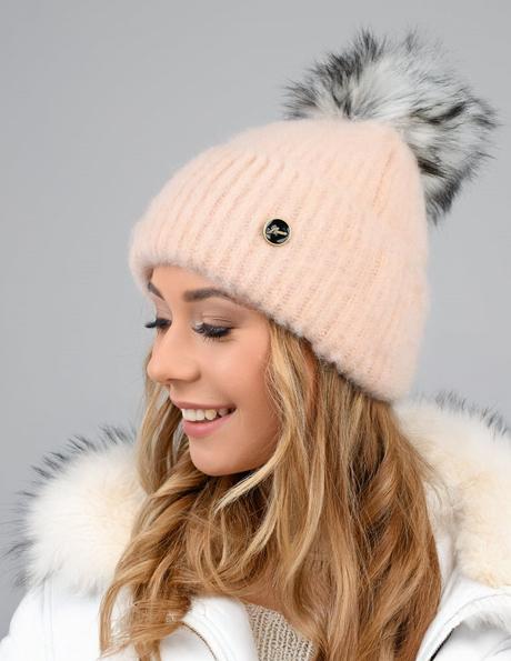 Dámska mohérová čiapka na zimu freya, 