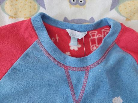 Fleesové tričko vláčik zn.pure kids veľ.104, 104