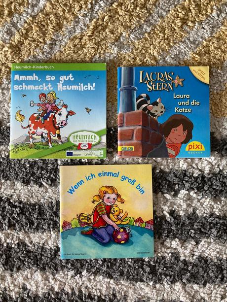 Mini knižky v nemčine 2ks, 