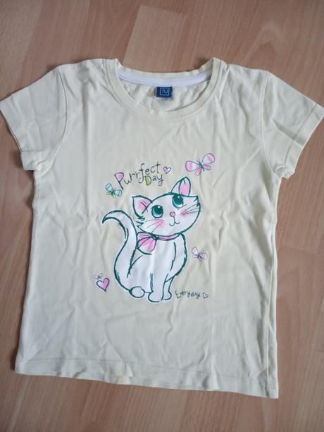 Tričko s mačičkou 122, tu,122