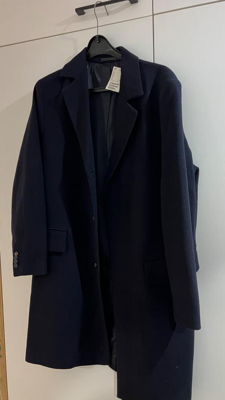 Kabát s visačkou, h&m,l