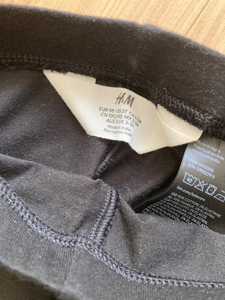 Legíny h&m 3ks 98, h&m,98
