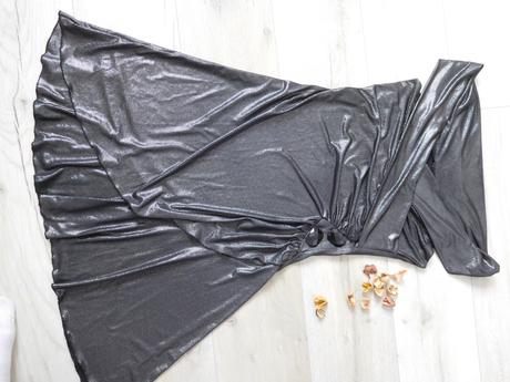 Šaty krástke pružné do leskla 40v, m, m