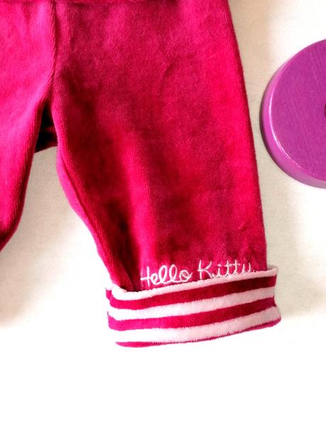 Hello kitty zamatová súprava, h&m,62