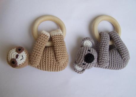 Háčk. hrkálky - tučniak, leňochod,korytnačka a iné, 