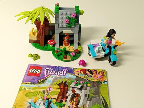 Lego motorka do džungle 41032,