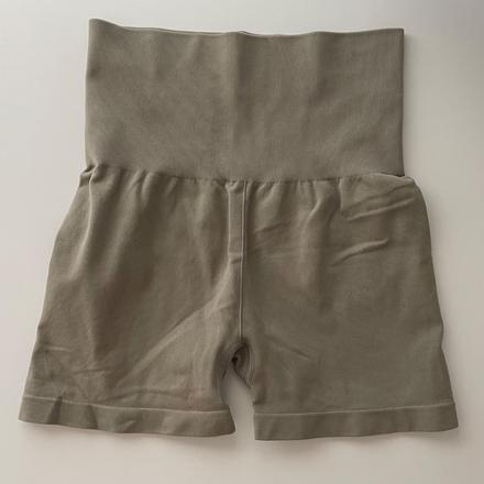 Rebrované vysoký pás cyklistické prekladané mikro, h&m,s