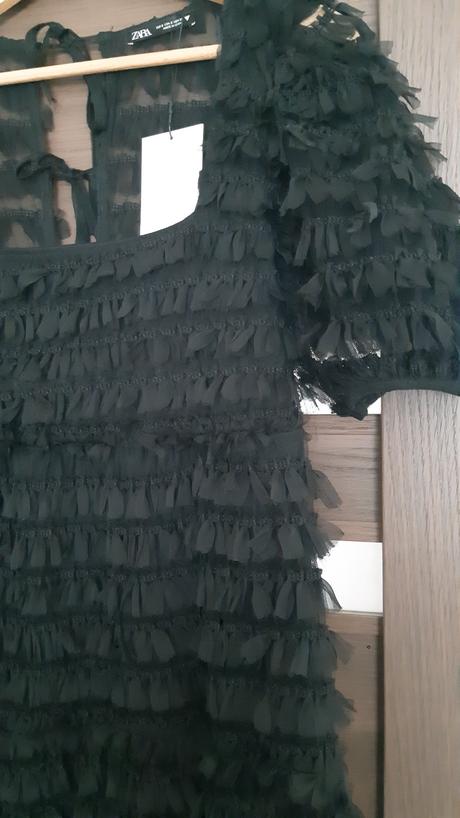Čierne šaty, zara,s