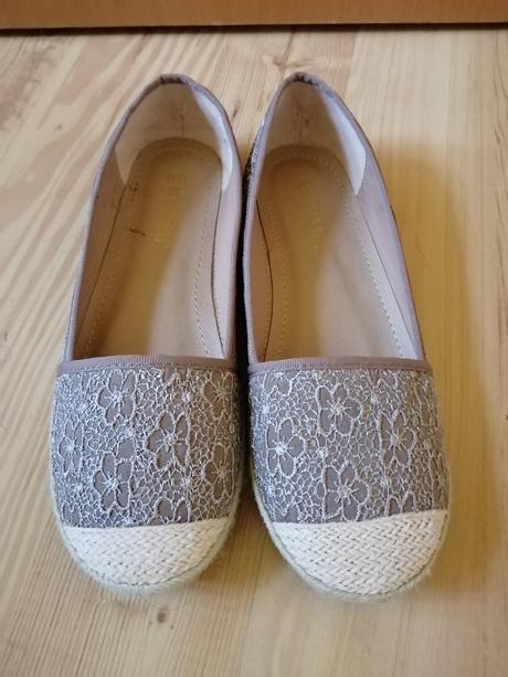 Dievčenské espadrilky, nenosené, 37