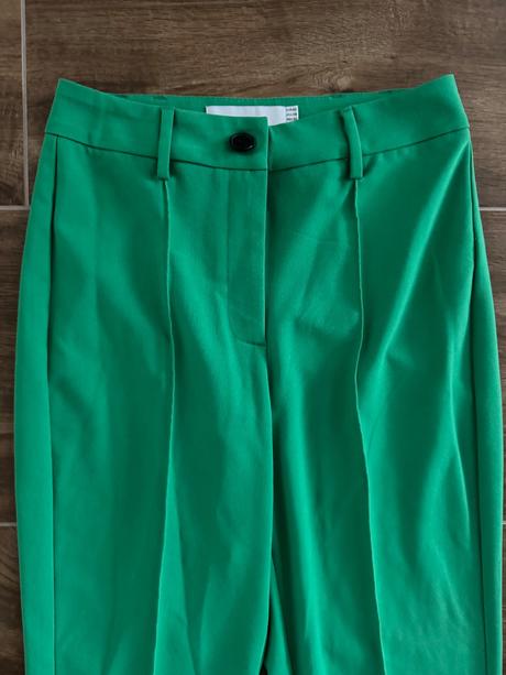 Zelené nohavice, bershka,40