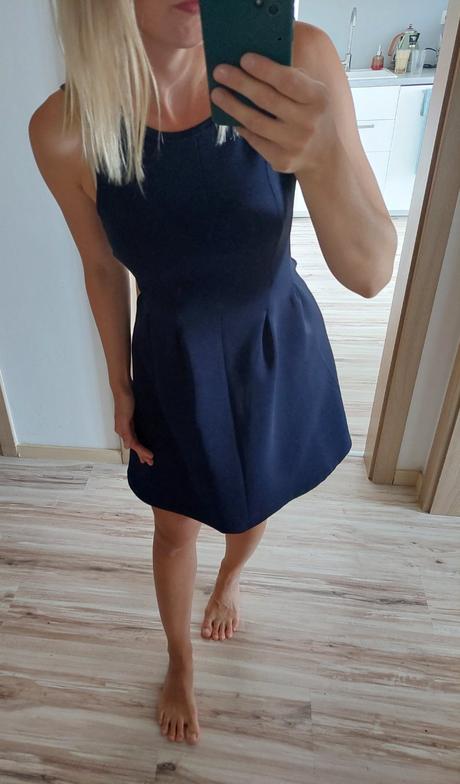 Tmavomodré šaty, calliope,xs