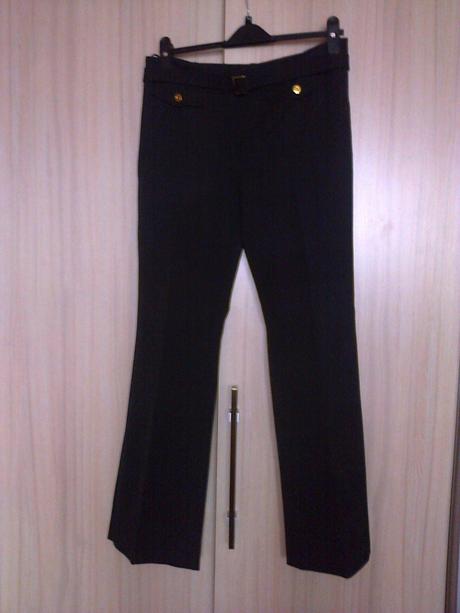 Nohavice čierne, f&f,36