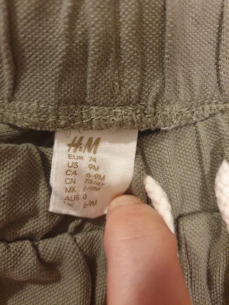 Nohavice h&m, h&m,74