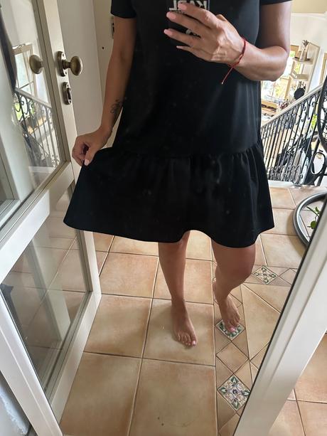 Čierne šaty, zara,s