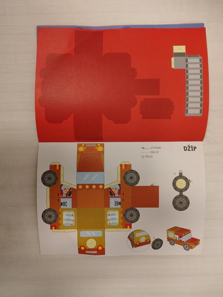 Vystrihovačky doprava 11 modelov, infoa, 30x21 cm, 