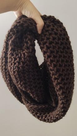 Pletený nekonečný šál, 
