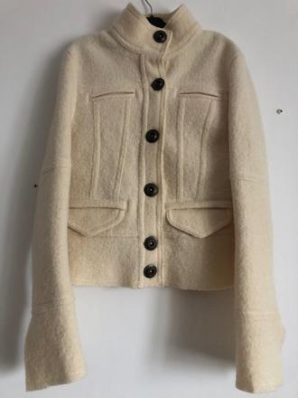 Vlneny kabat prava vlna kabatik, m