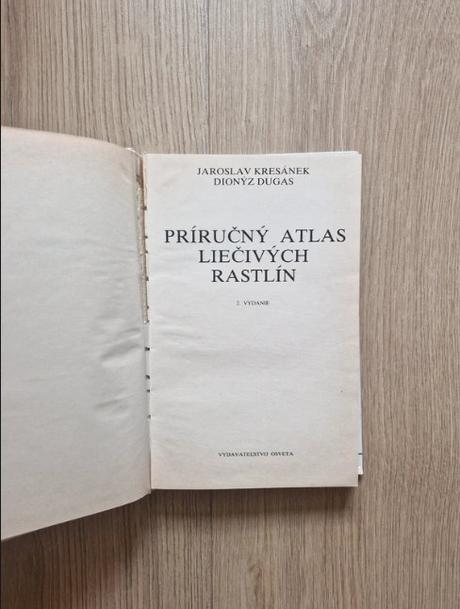 Kniha atlas liečivých rastlín, 