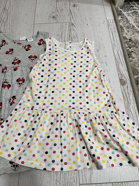 Šaty na leto 104 4ks, h&m,104