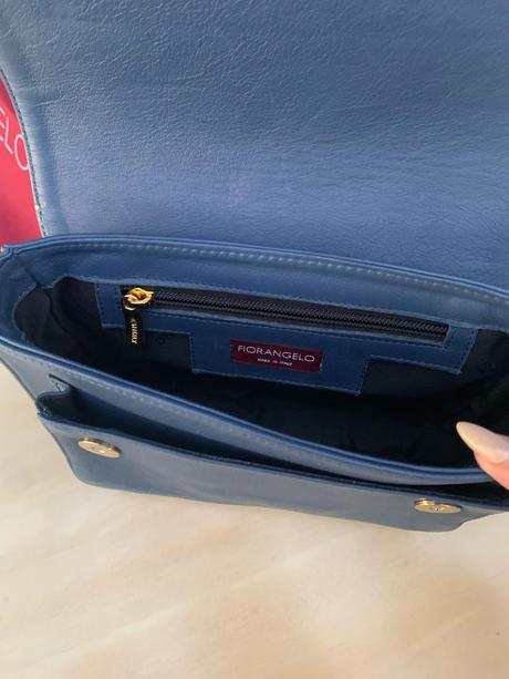 Kožená kabelka talianskej značky  fiorangelo, fiorangelo