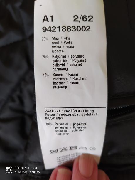 Pánsky kabát veľ.62, 62