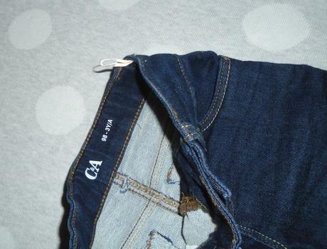 Riflové šortky na 3 roky, c&a,98