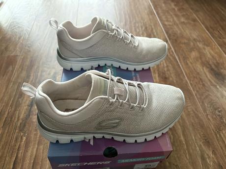 Predám nádherné bledo ružové tenisky 38, skechers, skechers,38