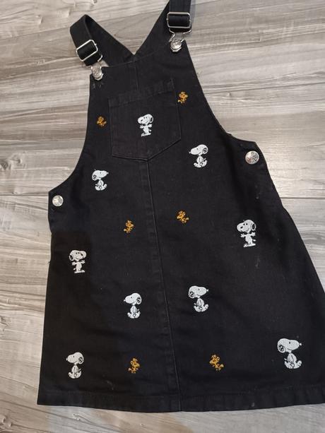 Riflové šaty, h&m,122